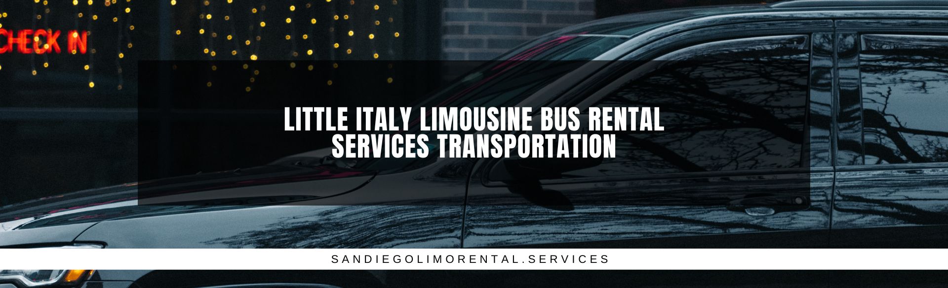 Little Italy Limousine Bus Rental Services Transportation