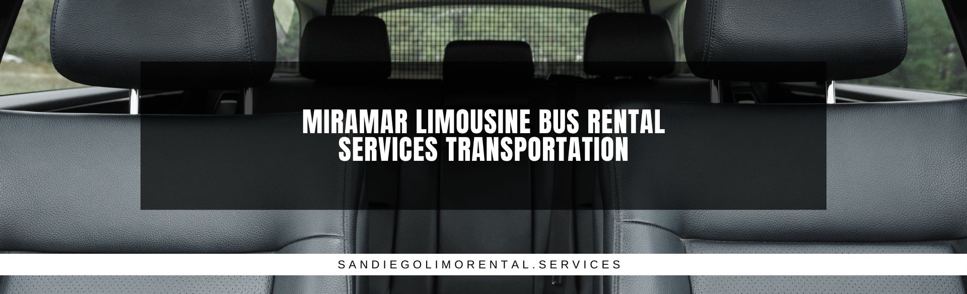 Miramar Limousine Bus Rental Services Transportation