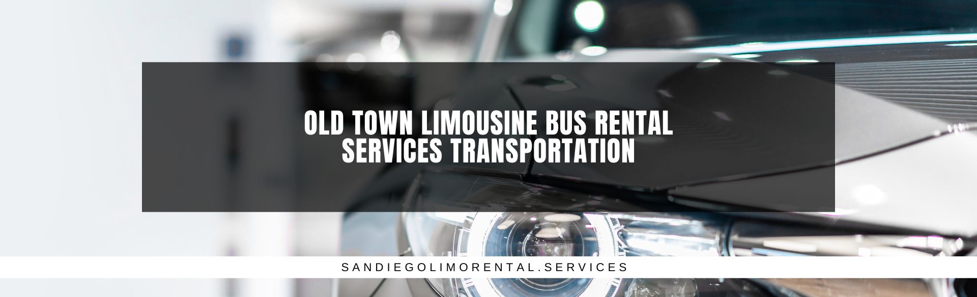 Old Town Limousine Bus Rental Services Transportation