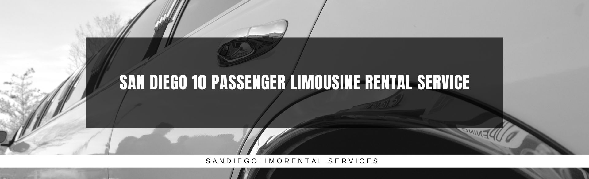San Diego 10 Passenger Limo Rental Service