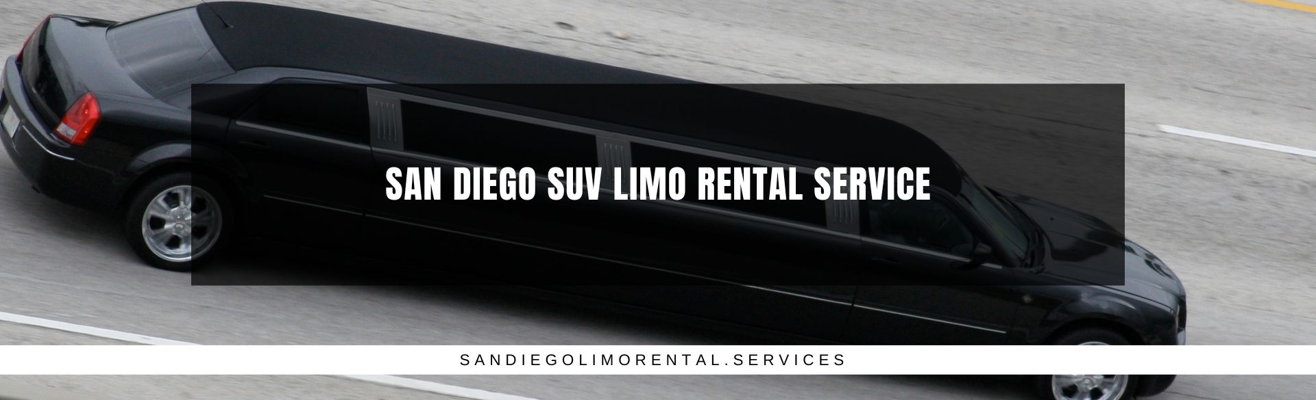 San Diego SUV Limo Rental Service