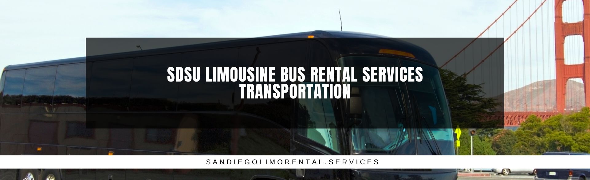 SDSU Limousine Bus Rental Services Transportation