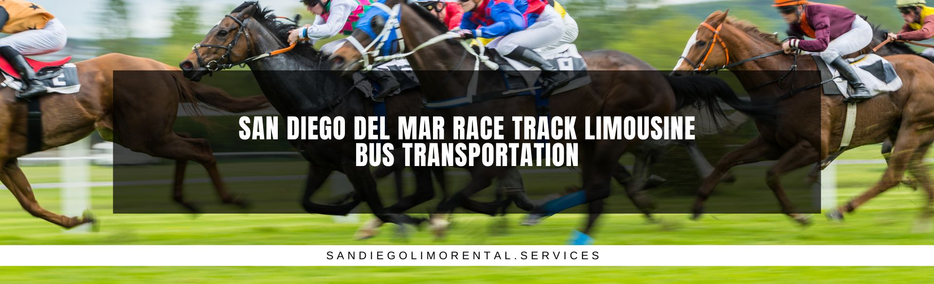 San Diego Del Mar Race Track Limousine Bus Transportation