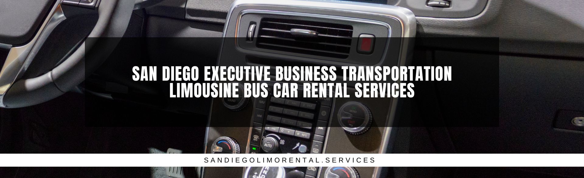 San Diego Executive Business Transportation Limousine Bus Car Rental Services