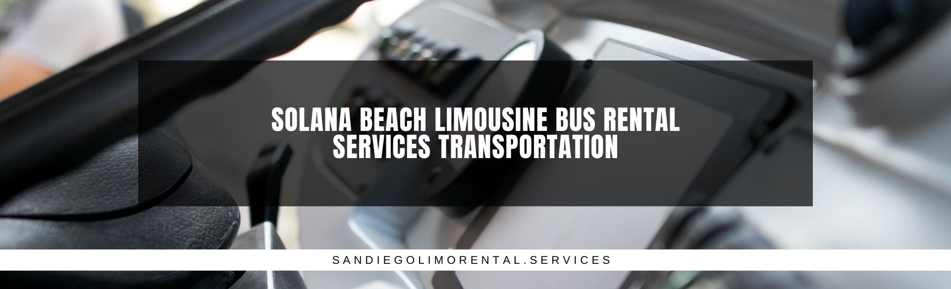 Solana Beach Limousine Bus Rental Services Transportation