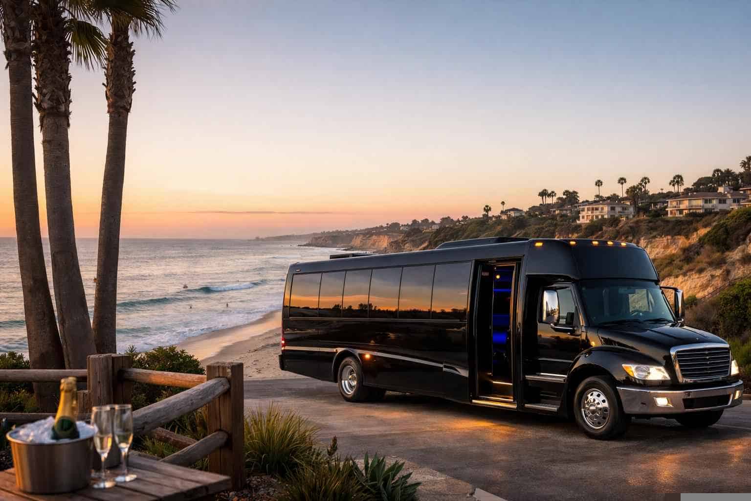 Limo Bus Rental Encinitas CA
