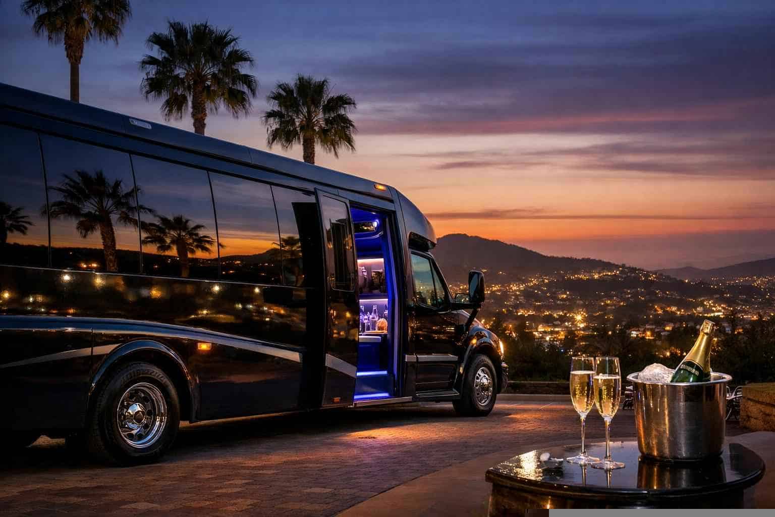 Limo Bus Rental La Mesa CA