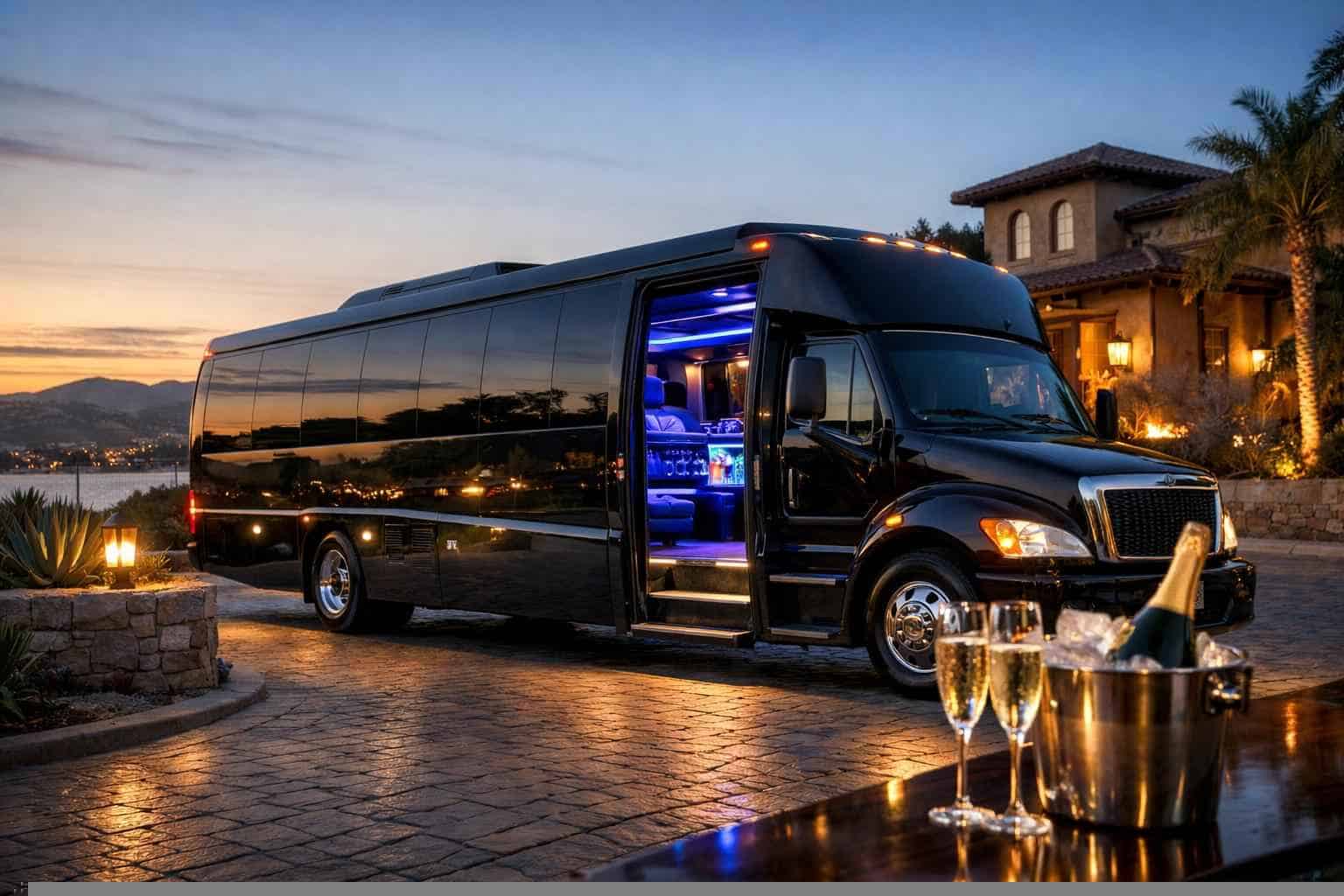 Limo Bus Rental San Marcos CA