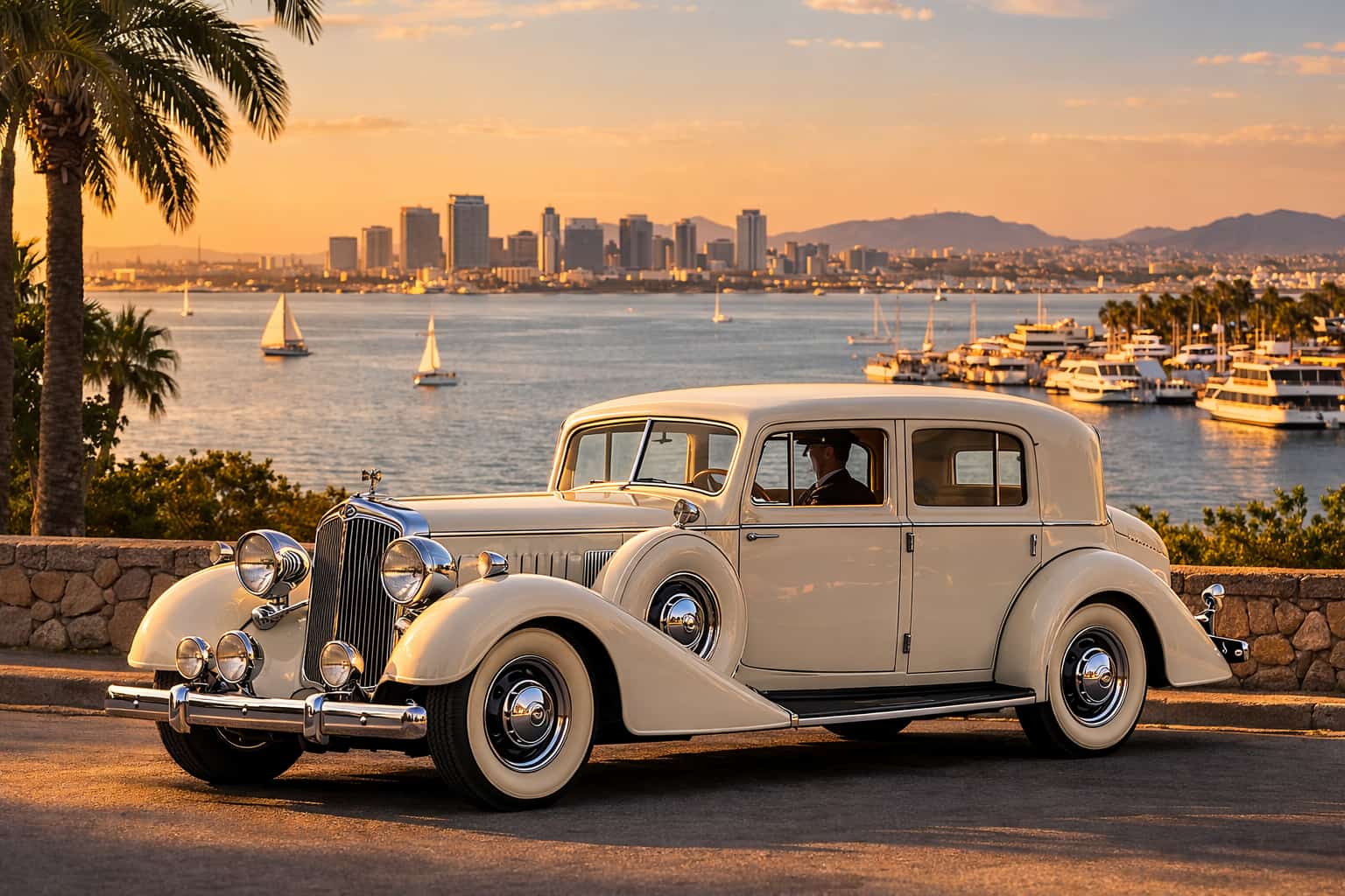 Best Antique Vehicle Rental with Driver in Chula Vista California