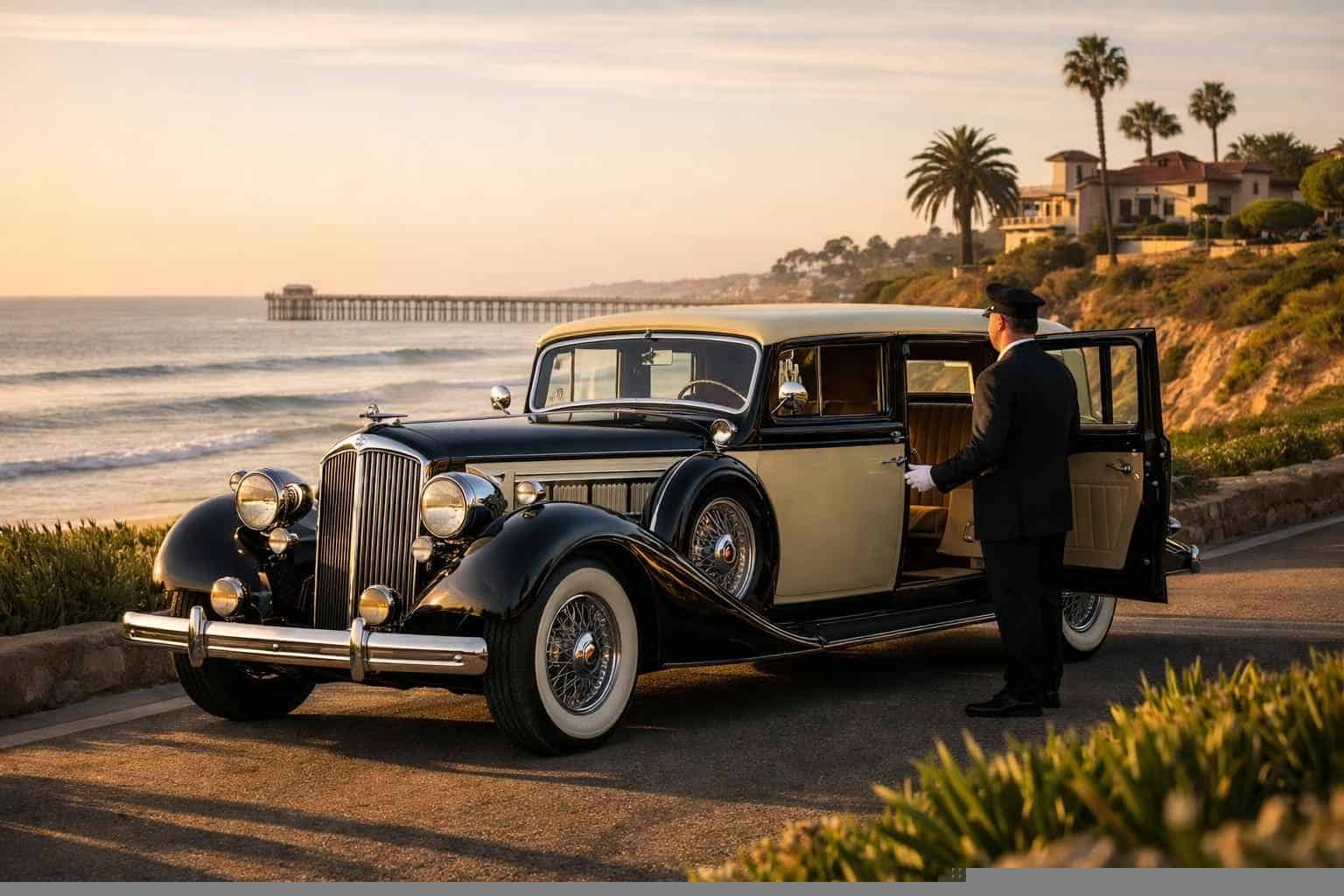 Antique Vehicle Rental with Driver Carlsbad CA