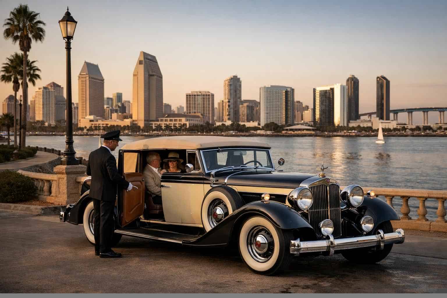 Antique Vehicle Rental with Driver Coronado CA