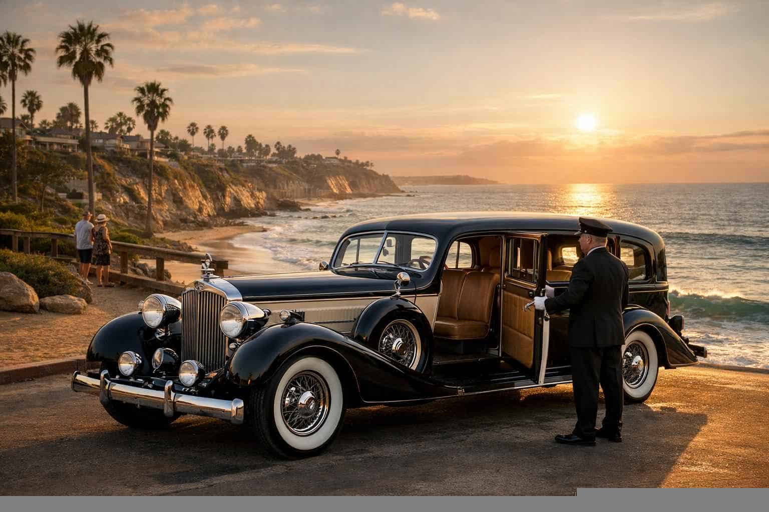 Antique Vehicle Rental with Driver Encinitas CA