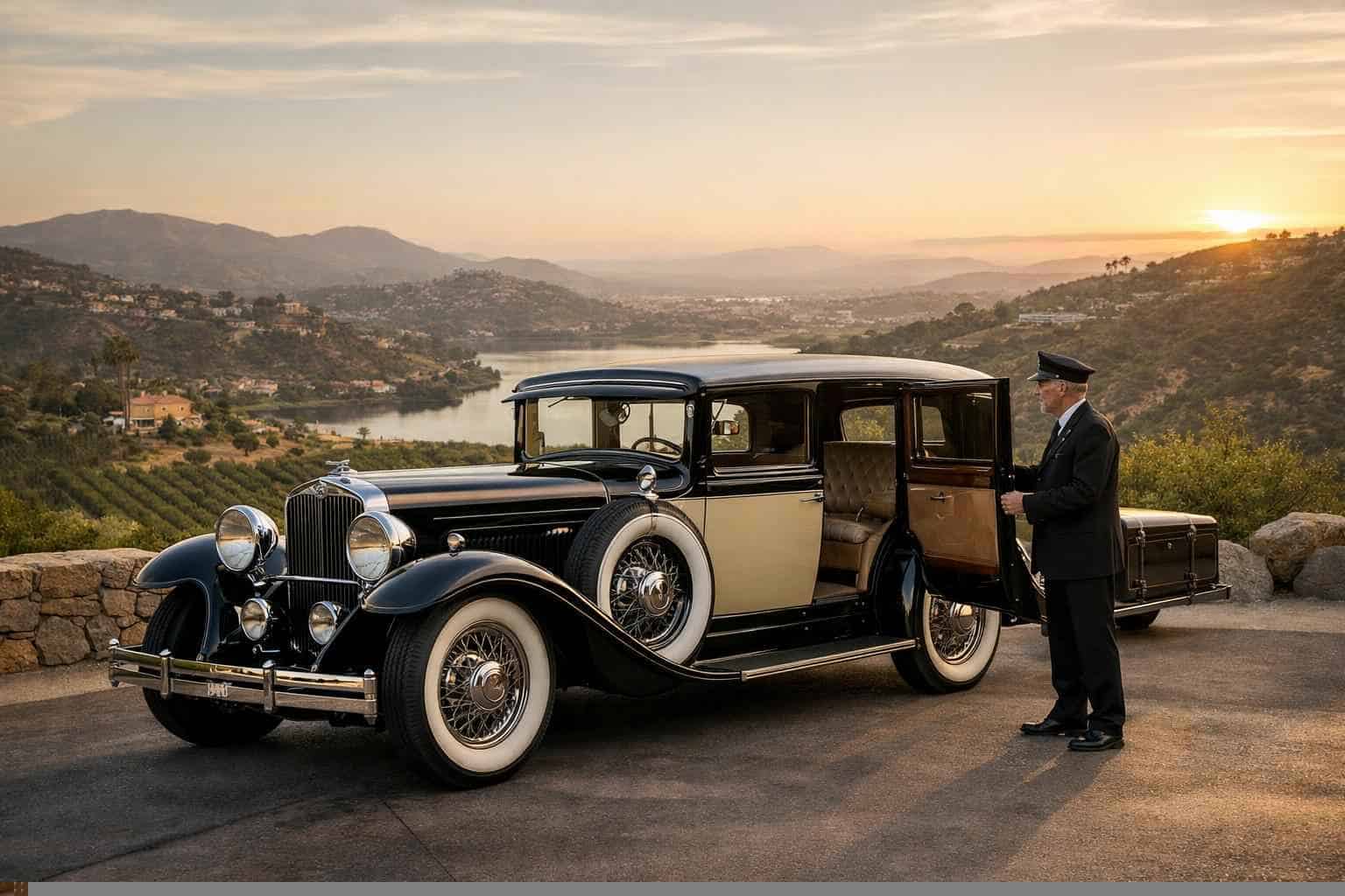 Antique Vehicle Rental with Driver Escondido CA