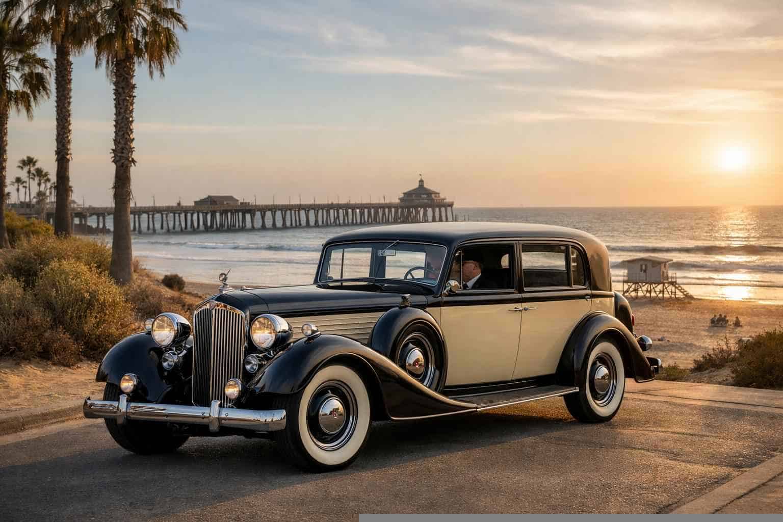 Antique Vehicle Rental with Driver Imperial Beach CA