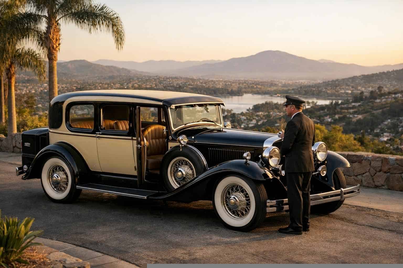 Antique Vehicle Rental With Driver La Mesa CA