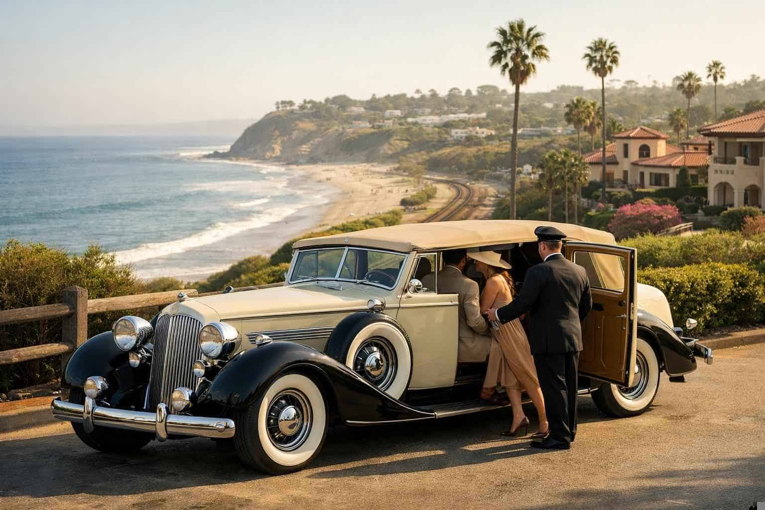 Antique Vehicle Rental with Driver Near Me Del Mar CA
