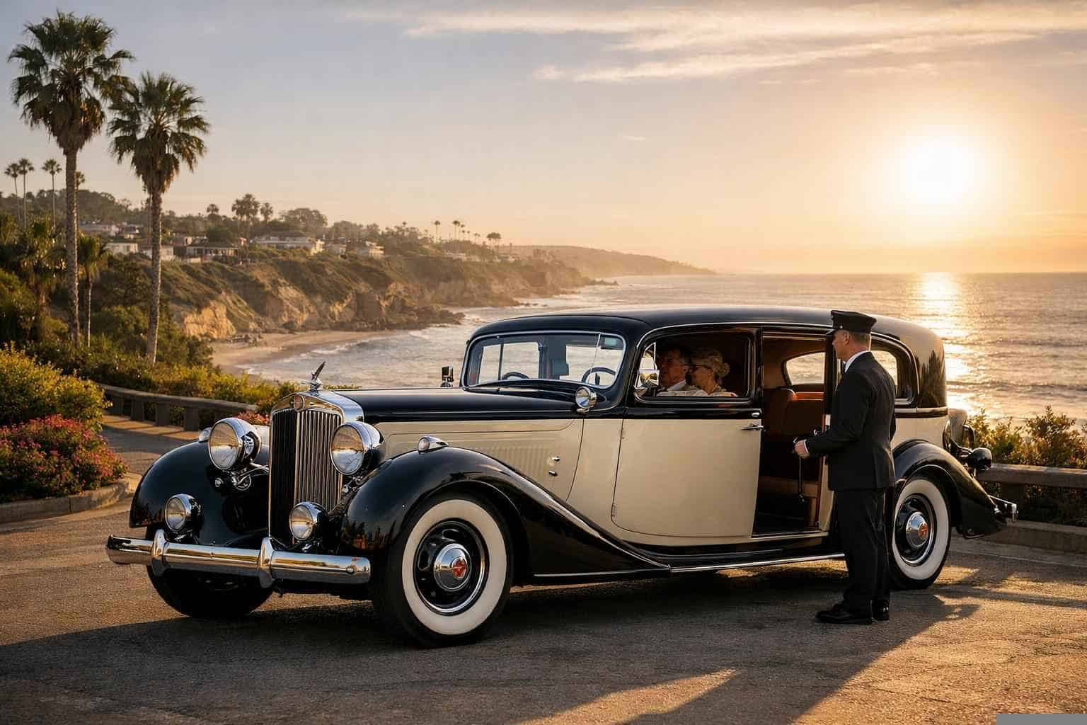 Antique Vehicle Rental with Driver Near Me Encinitas CA