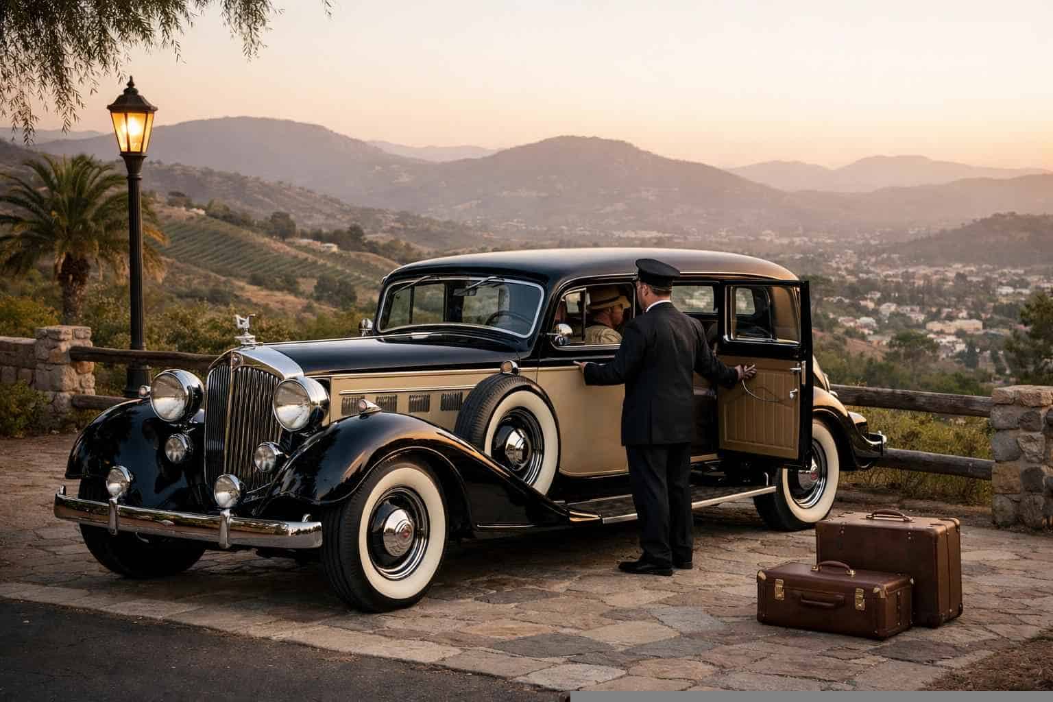 Antique Vehicle Rental with Driver Near Me Escondido CA