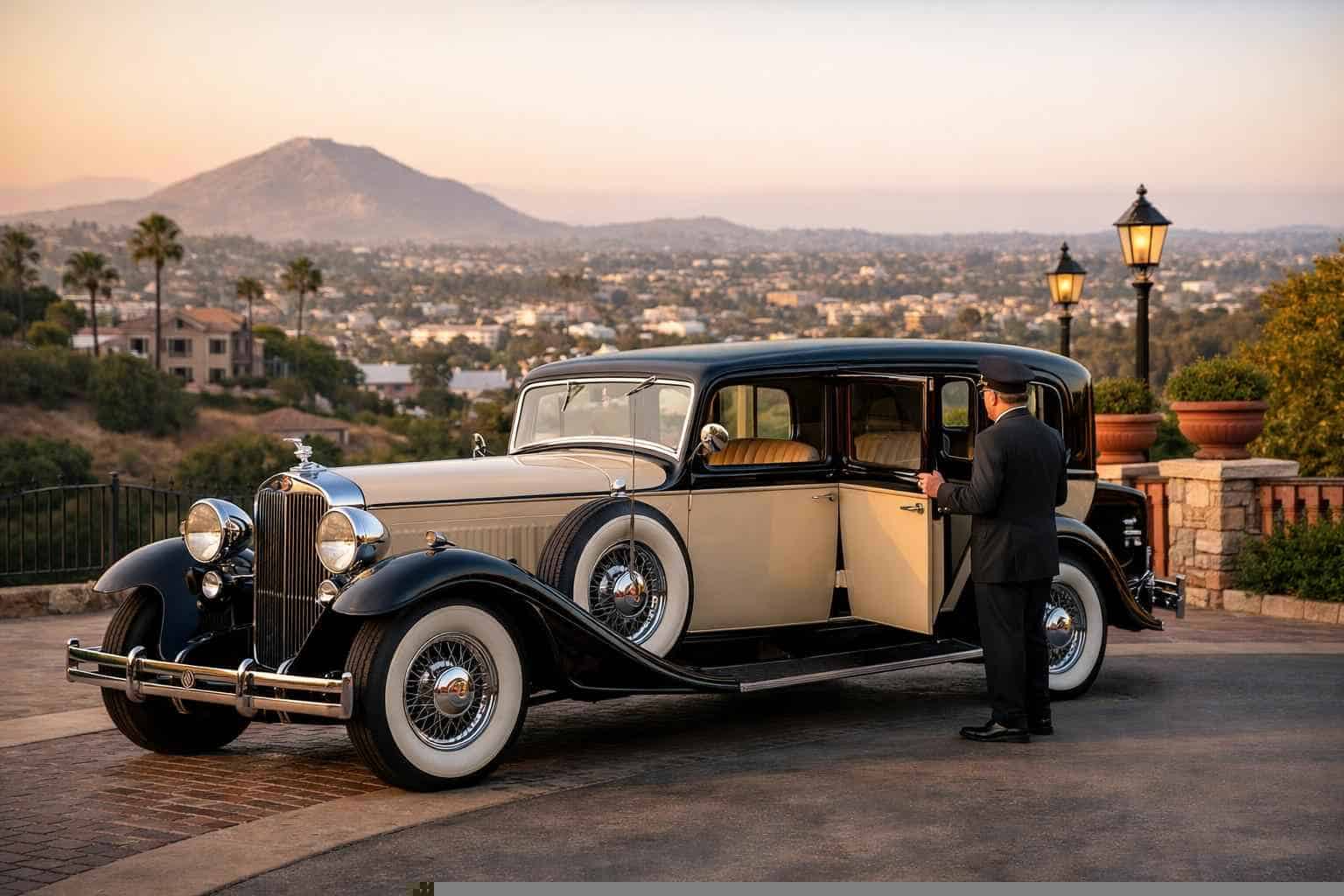 Antique Vehicle Rental With Driver Near Me La Mesa CA