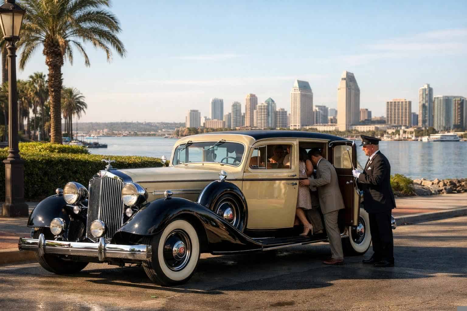 Antique Vehicle Rental with Driver Near Me National City CA