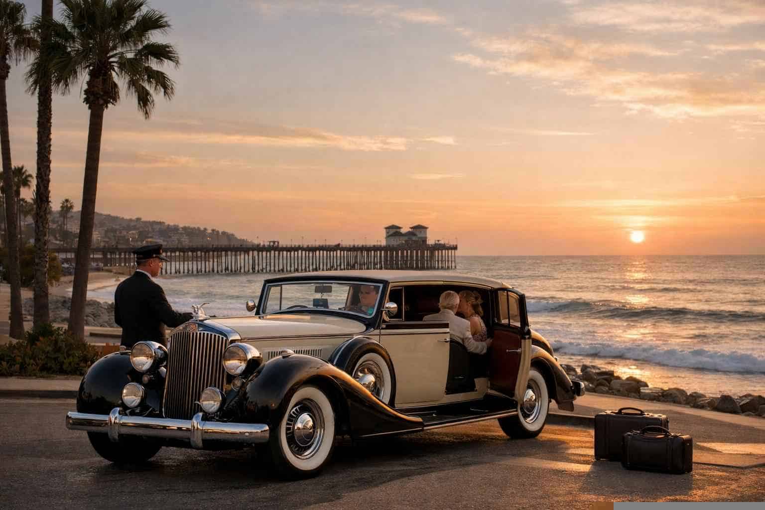 Antique Vehicle Rental with Driver Near Me Oceanside CA