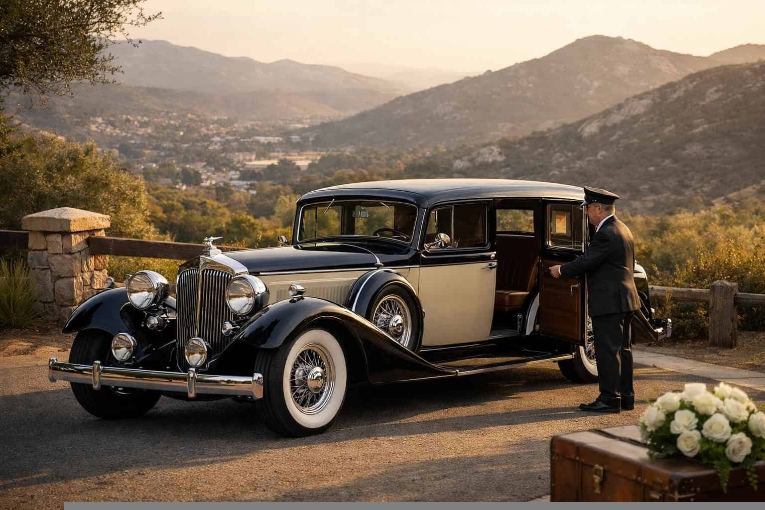 Antique Vehicle Rental with Driver Near Me Poway CA