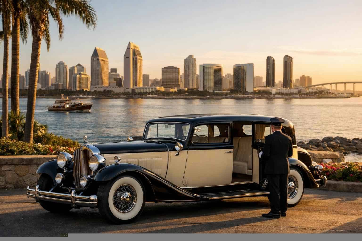Antique Vehicle Rental with Driver Near Me San Diego CA