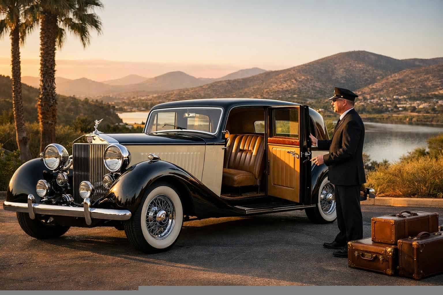 Antique Vehicle Rental with Driver Near Me Santee CA