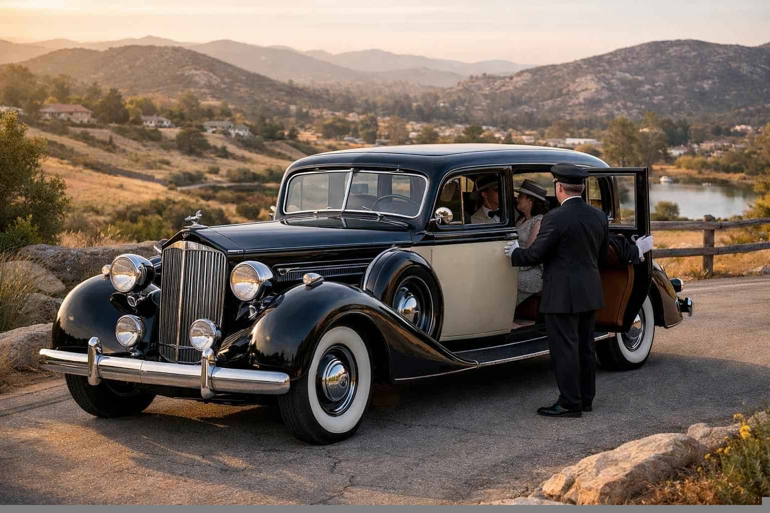 Antique Vehicle Rental with Driver Poway CA