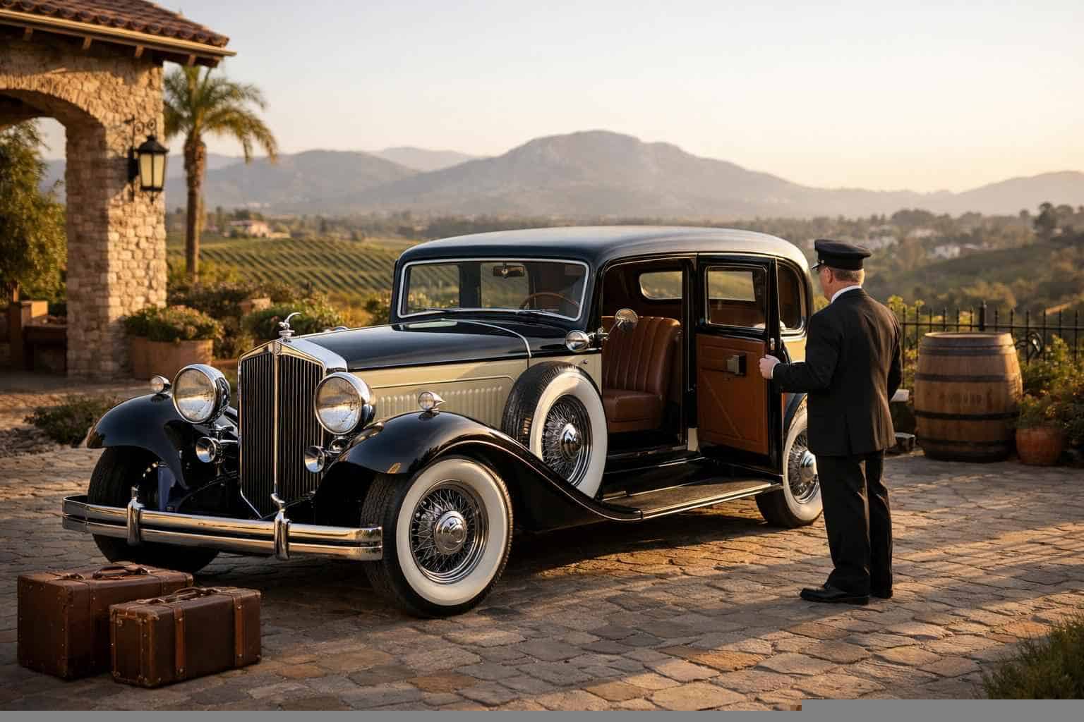 Antique Vehicle Rental with Driver Prices in Escondido CA