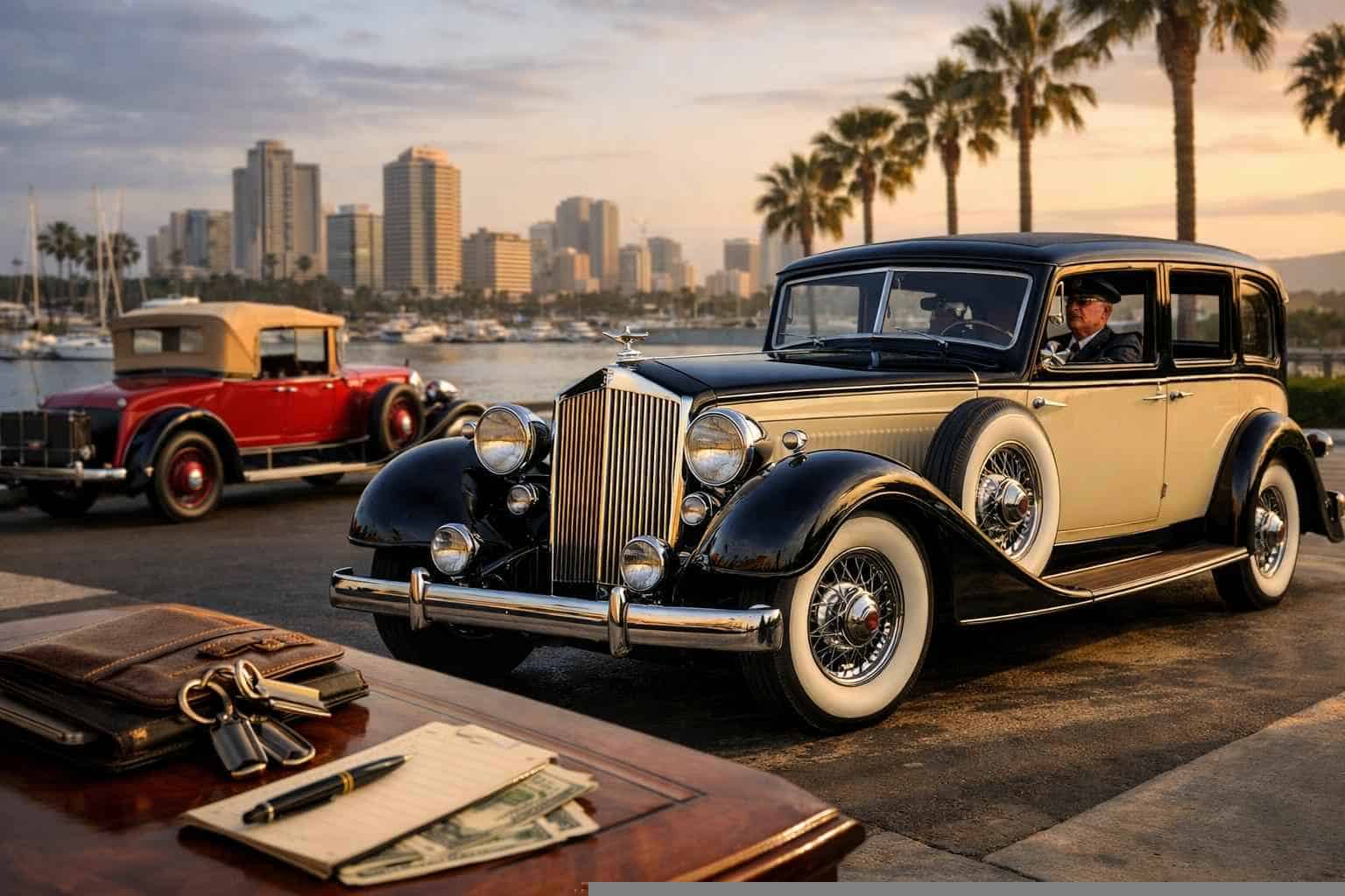 Antique Vehicle Rental with Driver Prices in National City CA