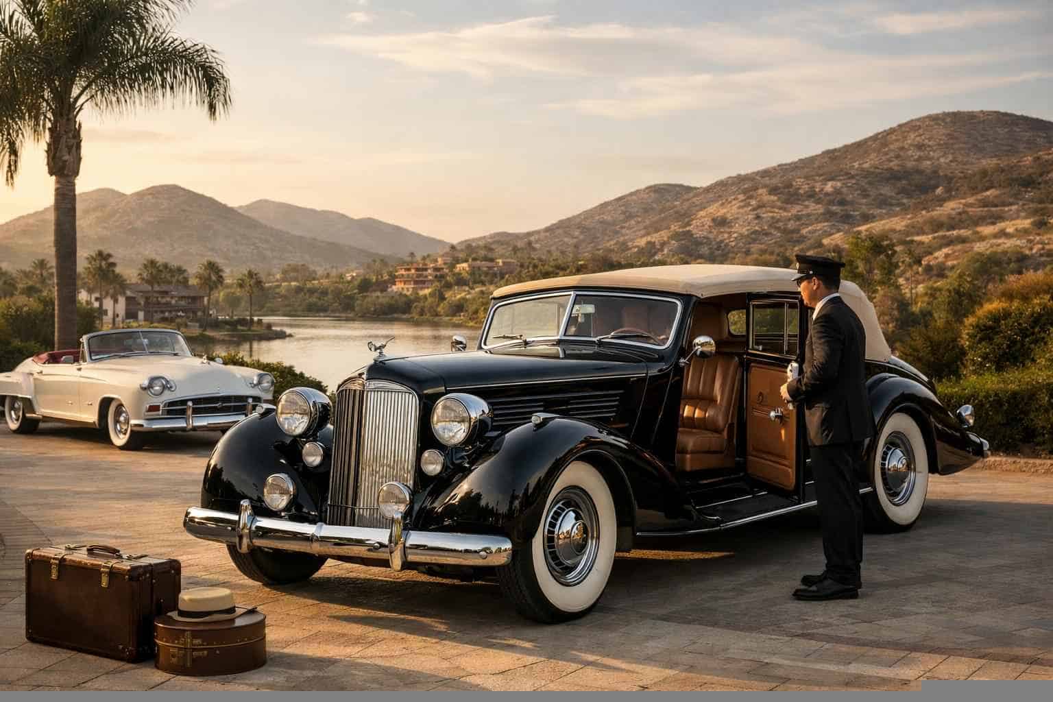 Antique Vehicle Rental with Driver Prices in Santee CA