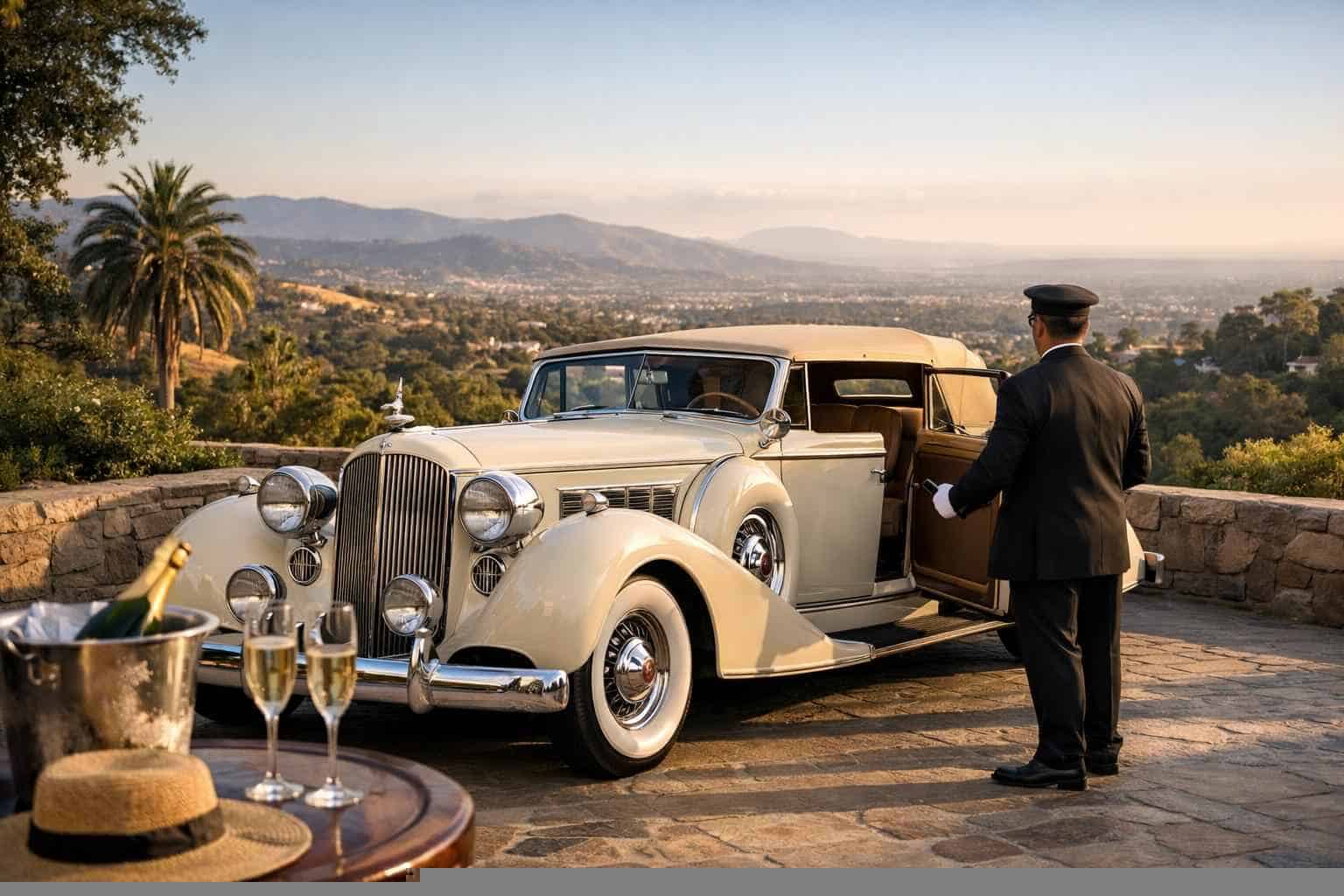 Antique Vehicle Rental with Driver Prices in Vista CA