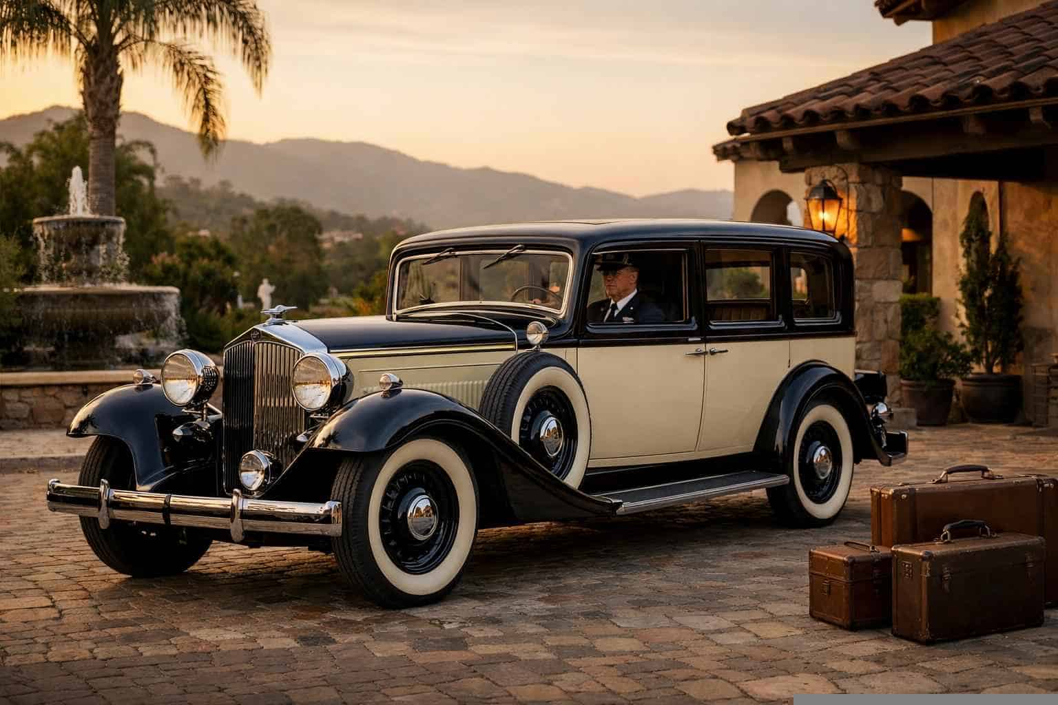 Antique Vehicle Rental with Driver San Marcos CA