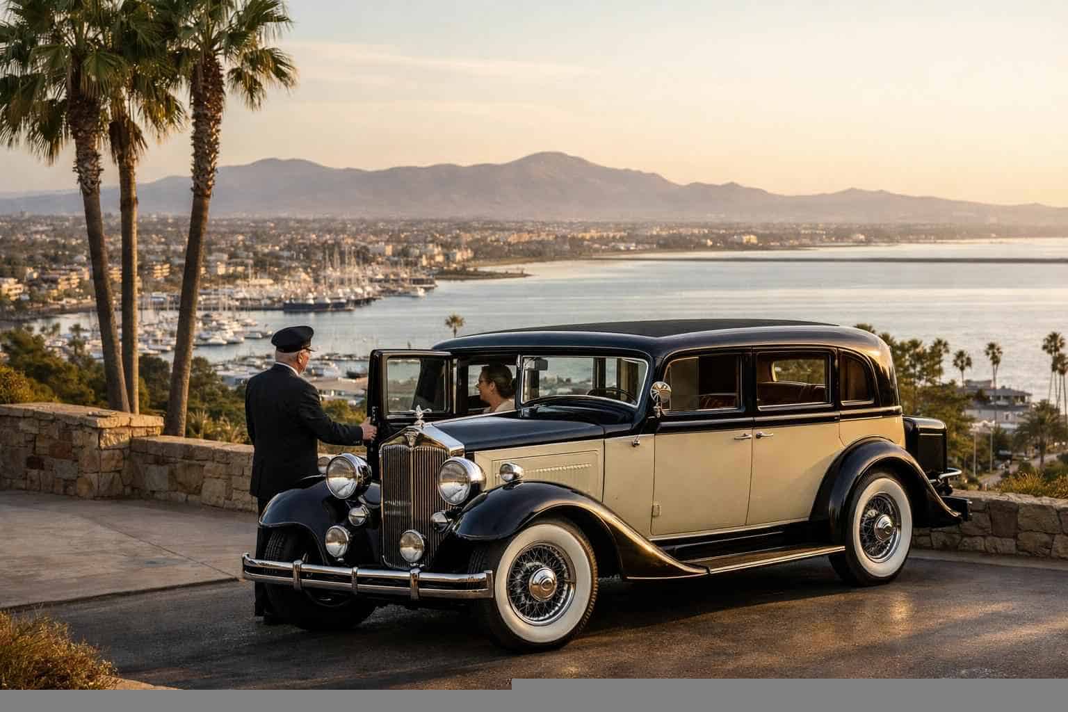 Antique Vehicle Rental with Driver Services in Chula Vista