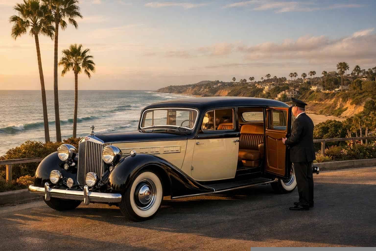 Antique Vehicle Rental with Driver Services in Encinitas