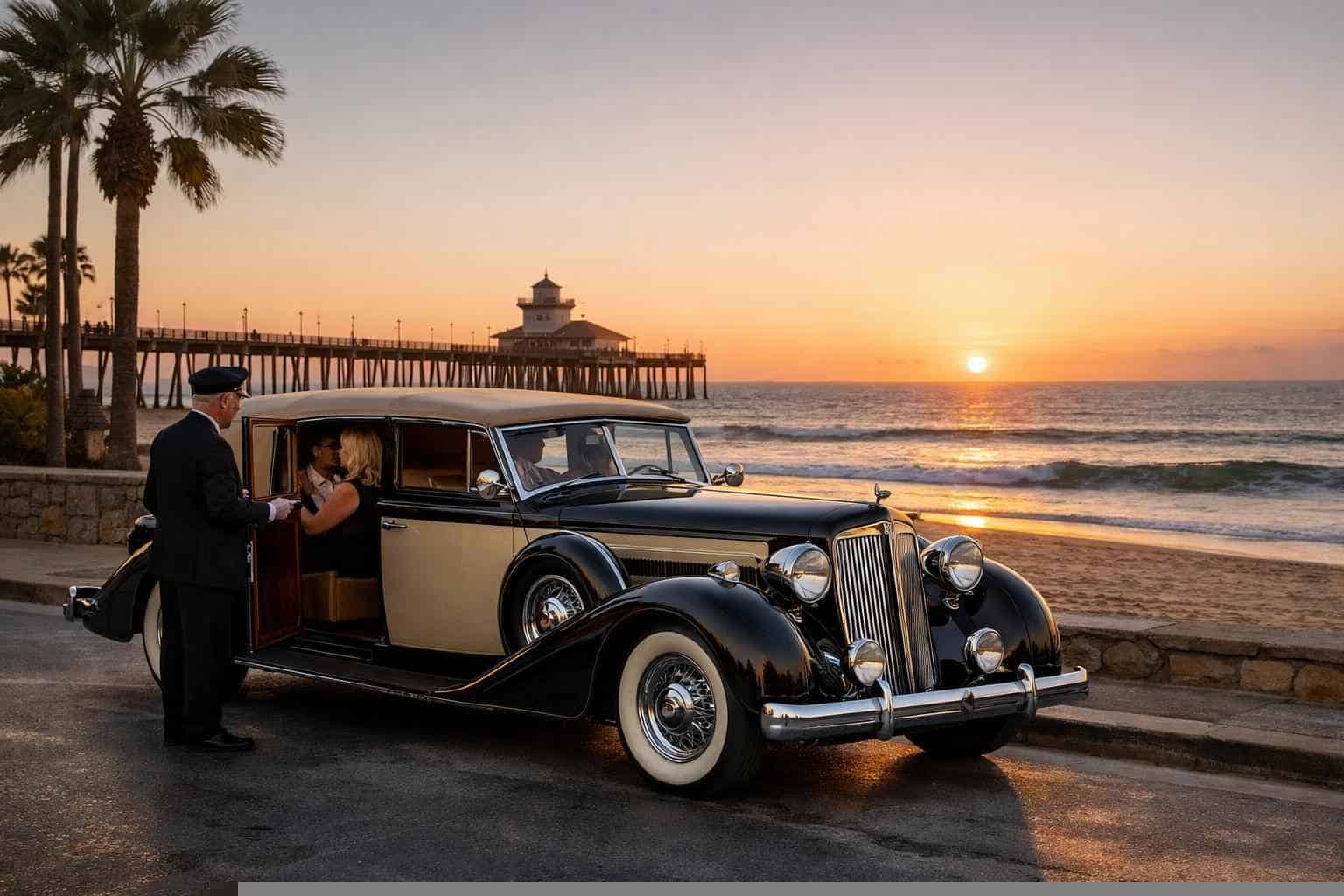 Antique Vehicle Rental with Driver Services in Imperial Beach