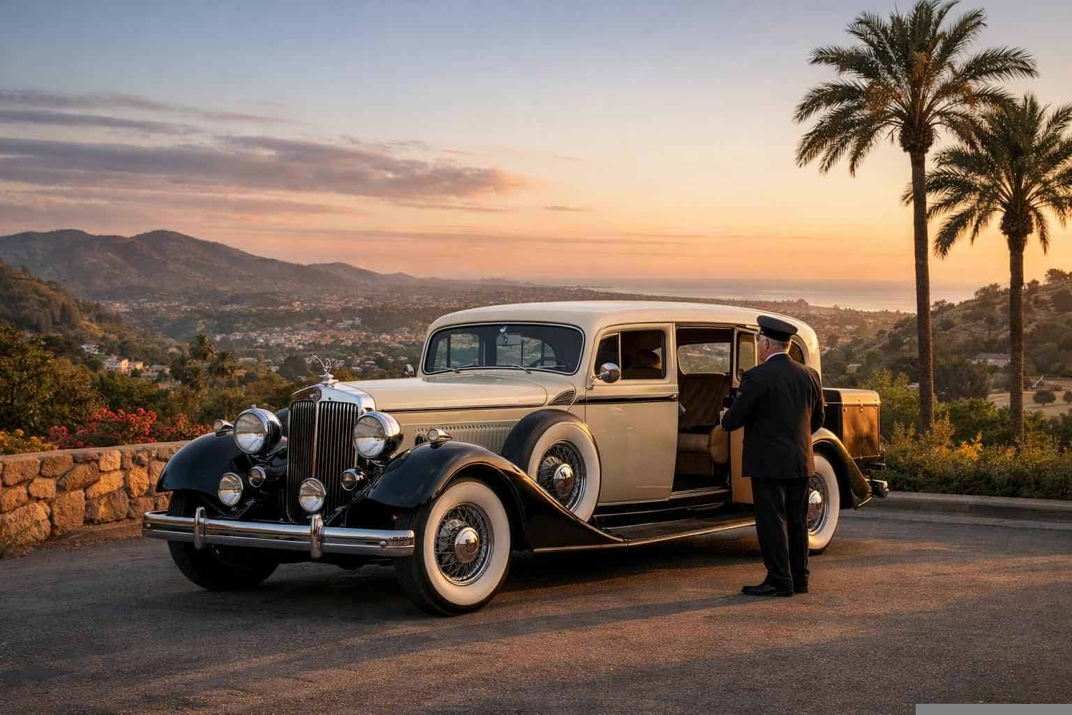 Antique Vehicle Rental with Driver Vista CA