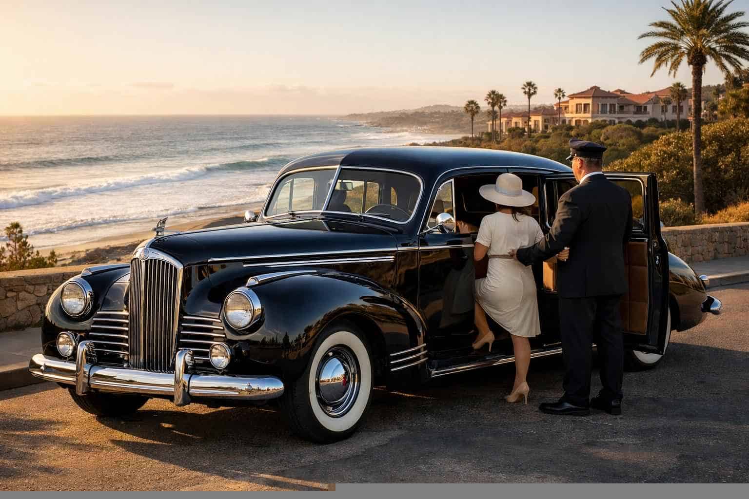 Antique Vehicle Service with Driver Carlsbad CA
