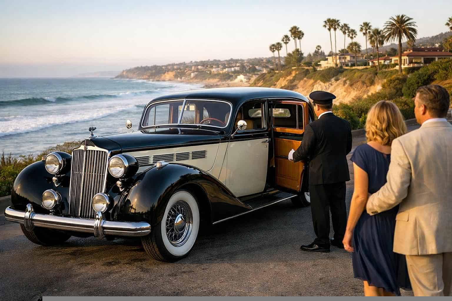 Antique Vehicle Service with Driver Del Mar CA