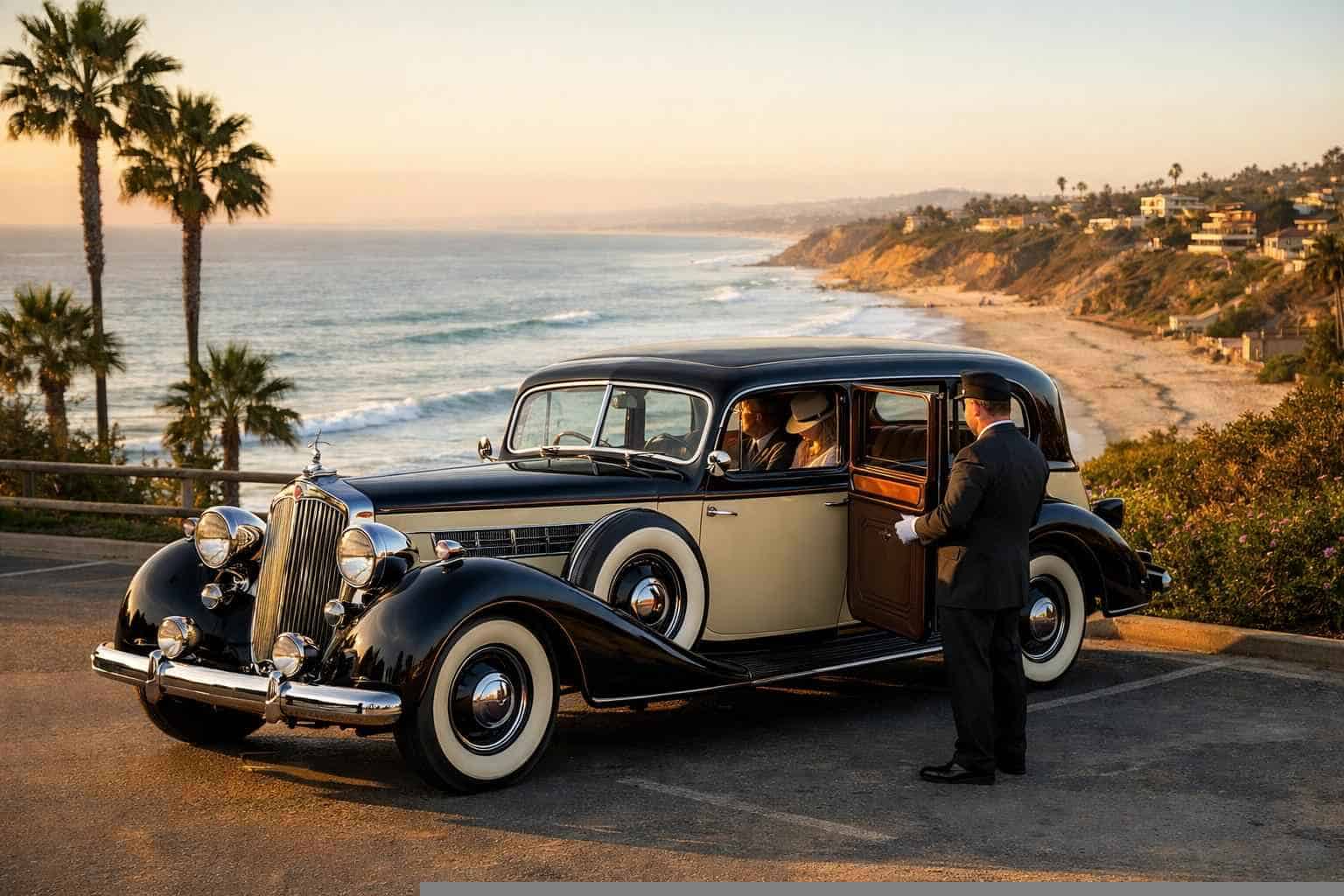 Antique Vehicle Service with Driver Encinitas CA