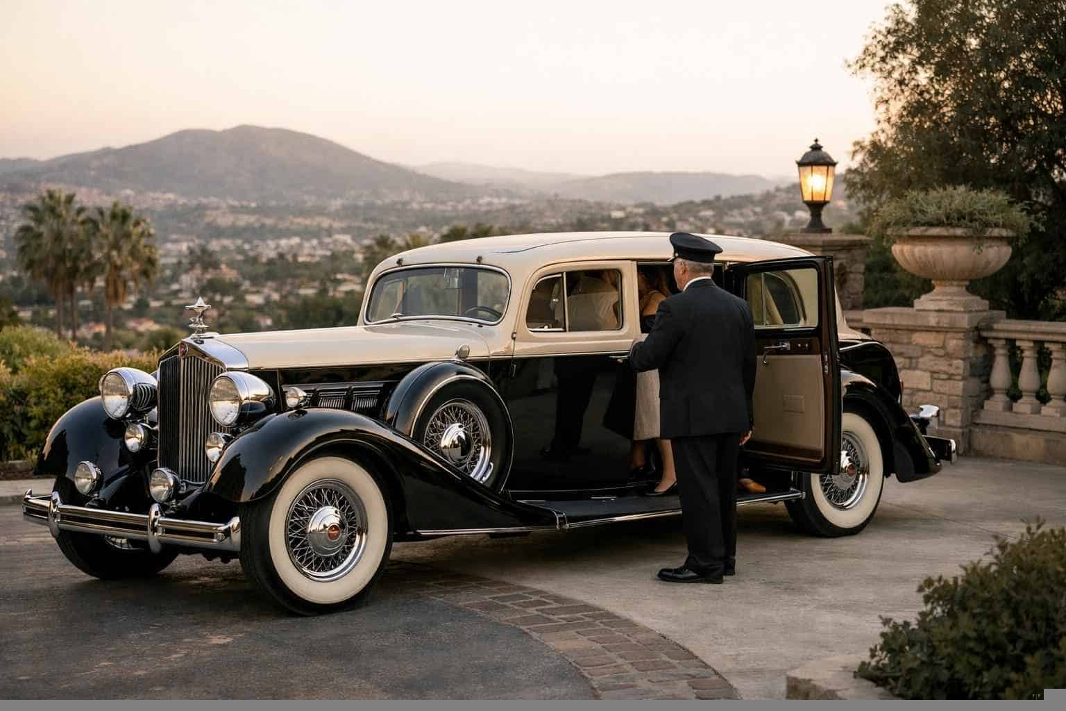 Antique Vehicle Service With Driver La Mesa CA