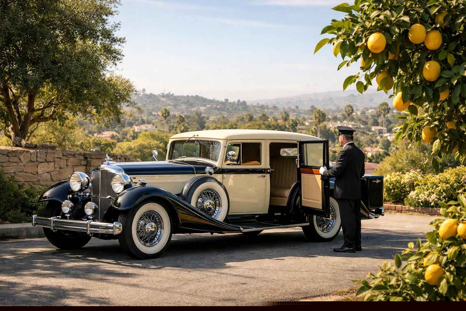 Antique Vehicle Service with Driver Lemon Grove CA
