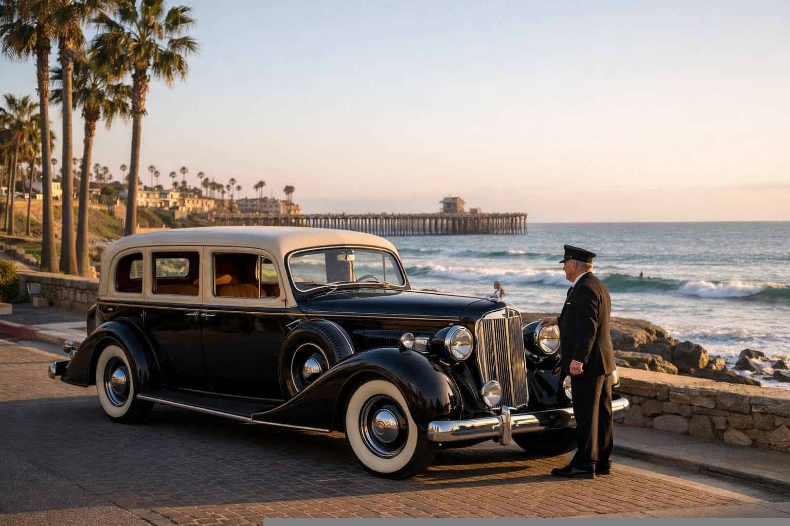 Carlsbad CA Antique Vehicle Rental with Driver