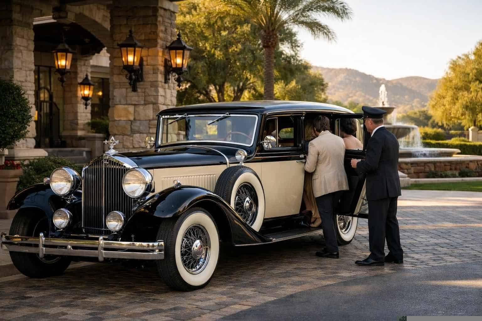Antique Vehicle Service with Driver Poway CA
