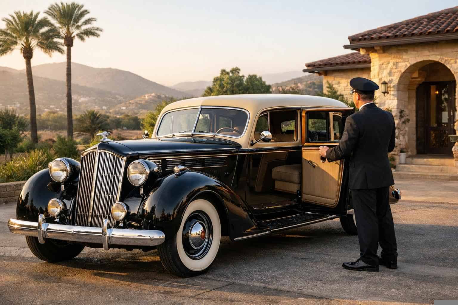 Antique Vehicle Service with Driver Santee CA