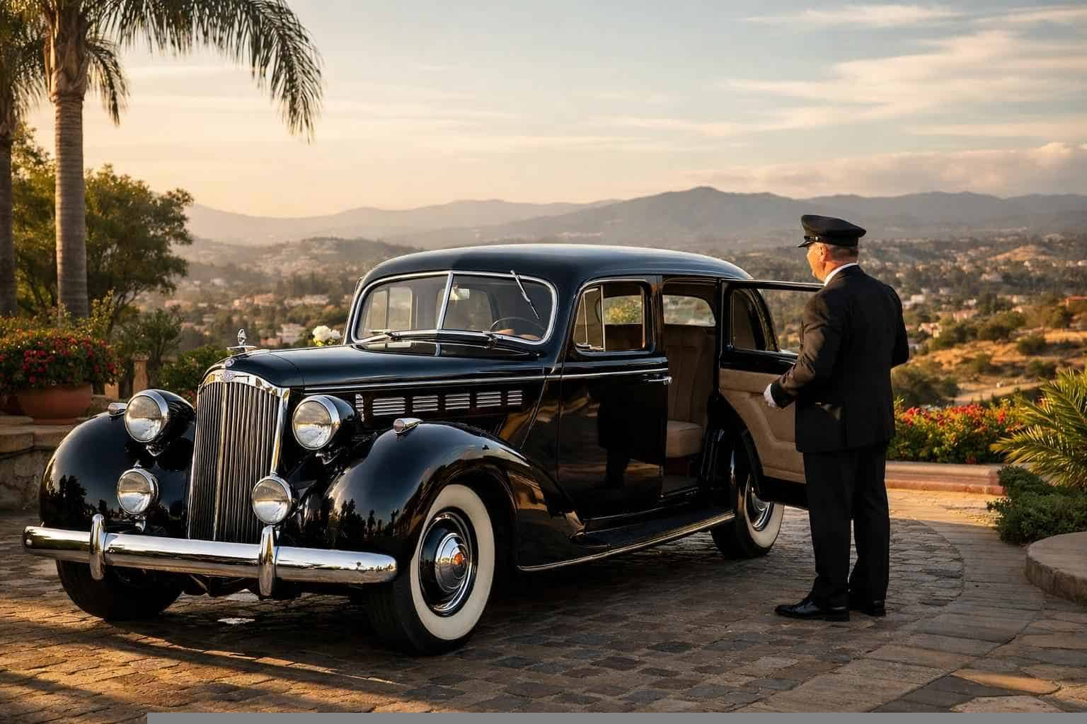 Antique Vehicle Service with Driver Vista CA