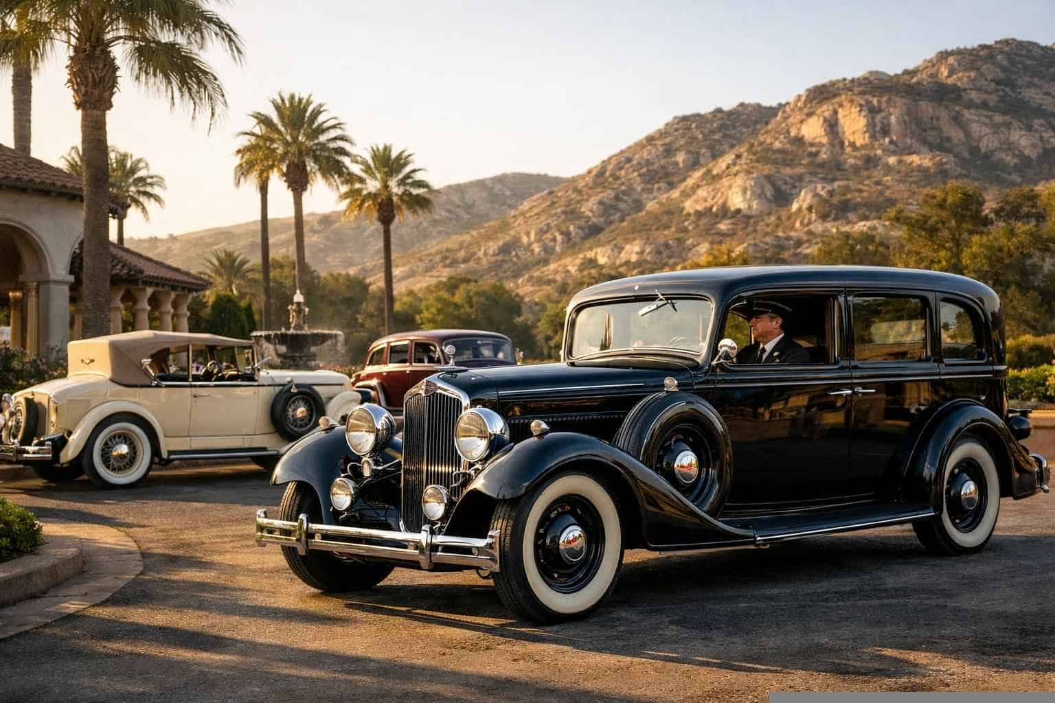 Antique Vehicles with Driver in El Cajon California