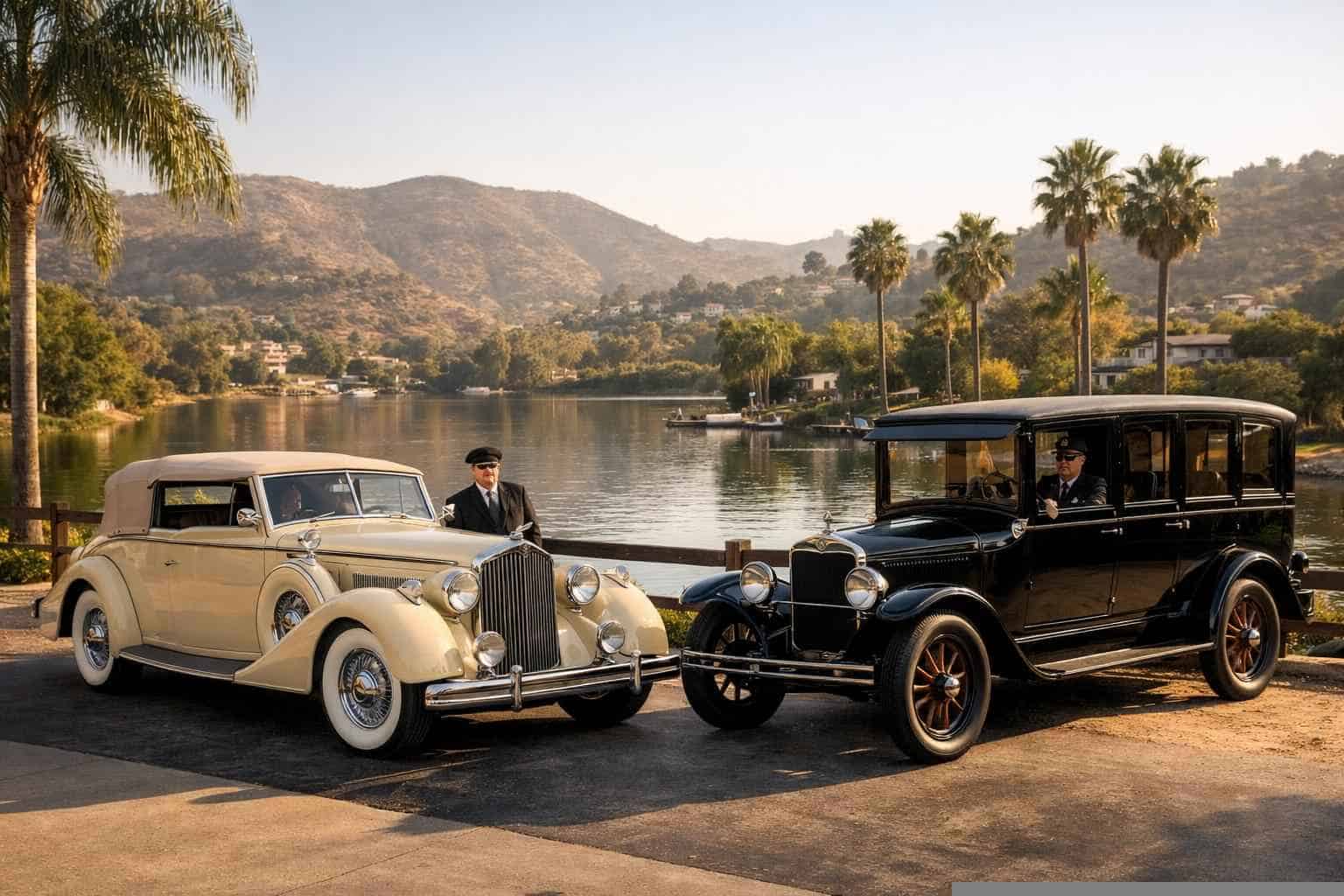 Antique Vehicles with Driver in San Marcos California