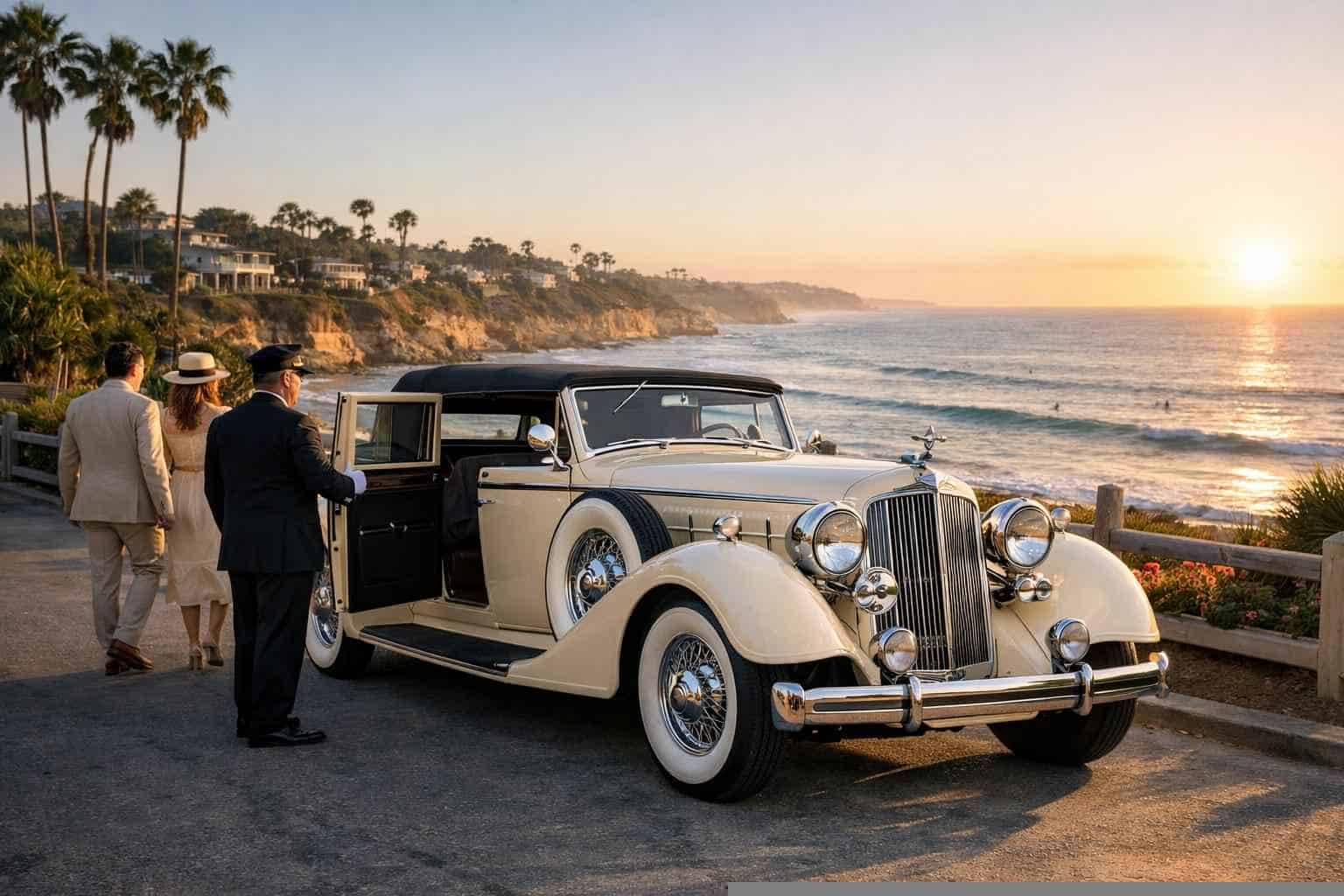 Best Antique Vehicle Rental with Driver in Del Mar California